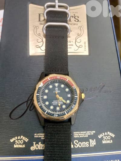 vintage  diver watch 300m  professional  Pepsi edition cityMan