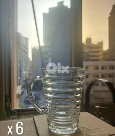 Drinking Glasses / كبايات للشرب (the price is for the 12 items)