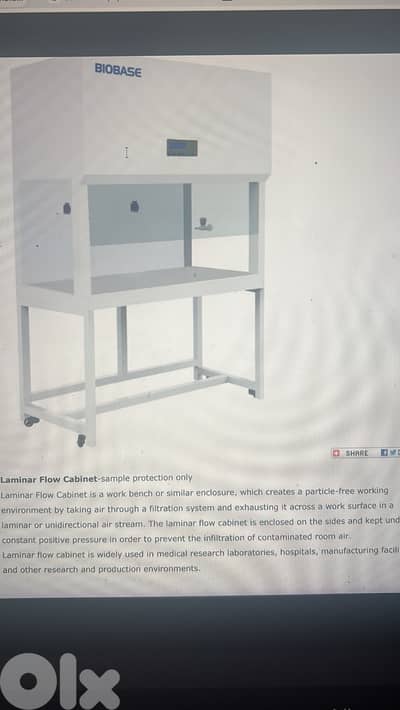Vertical Laminar Flow Cabinet