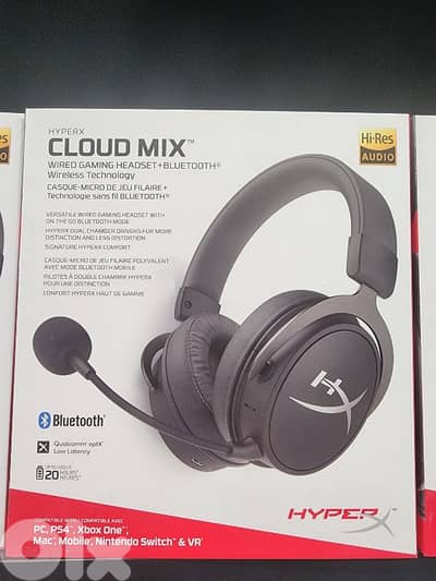 HyperX cloud Mix headset (+Bluetooth)