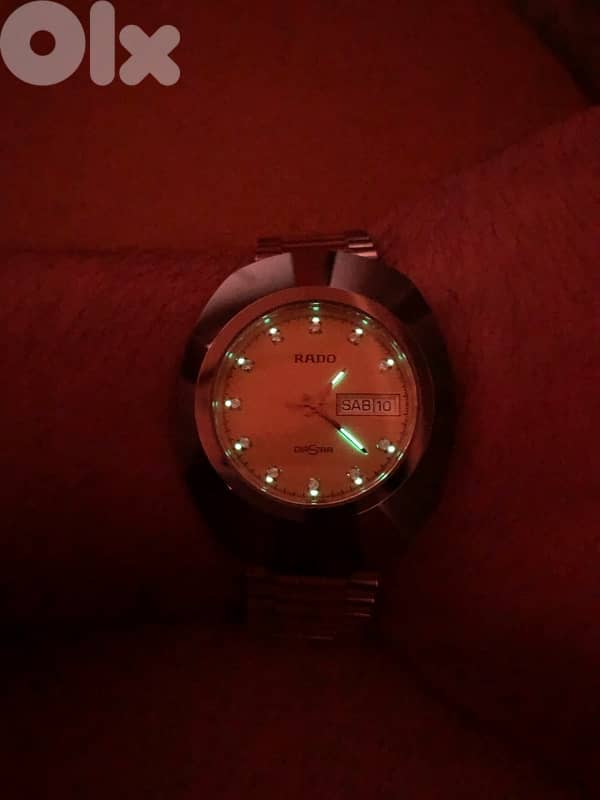 RADO WATCH Original Swiss made like new No scratches Complete ceramic 11