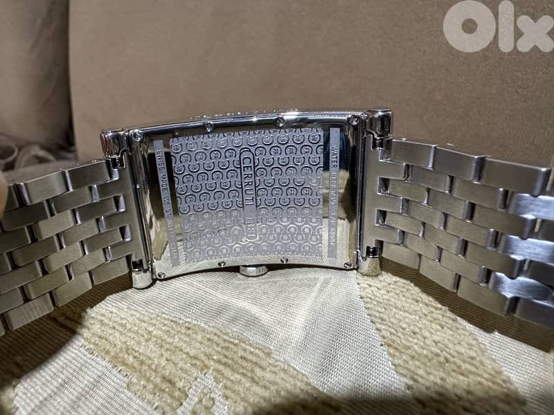 CERRUTI WATCH 43MM with box ساعة مش مستعملي من قبل ولا مره 2