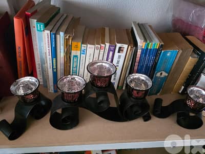 Candle holders set