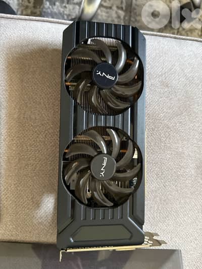 PNY GTX 1060 6GB dual fan GPU working perfectly