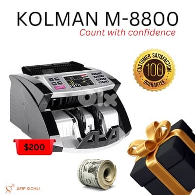 Kolman Money Counter USD EURO LBP