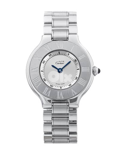Cartier Must 21  Silver  Wrist Watch 31mm