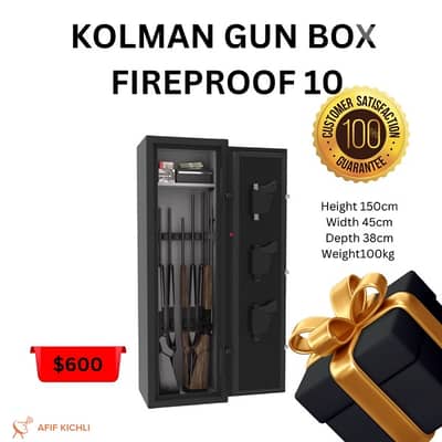 Aegis Gun Safe Fireproof 10 & 18 Capacity