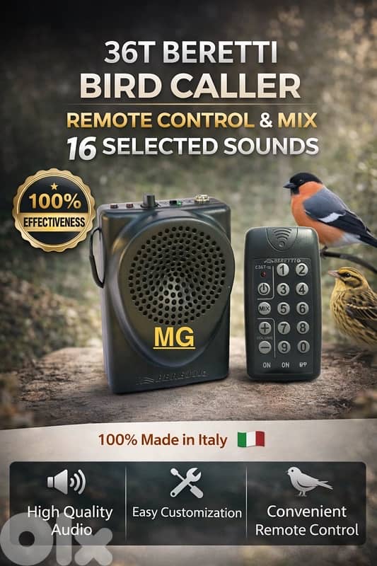 Beretti bird callers 2