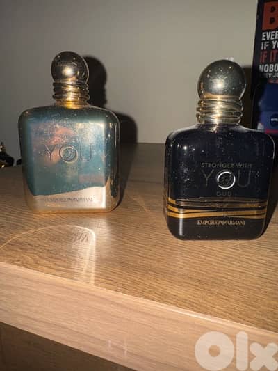Perfume - stronger with you Oud 50ml and Leather 100ml