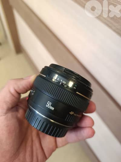 lens Canon 50mm f 1.4