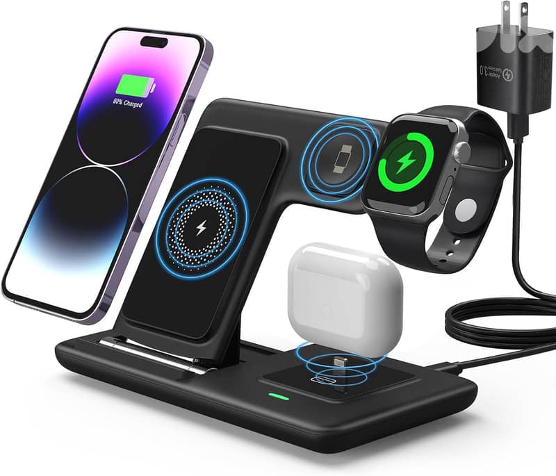 3 in 1 Wireless Charging station 2