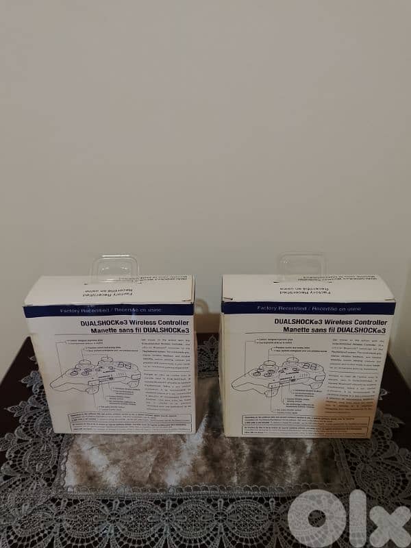 مسكة للبيع PS3 عدد 2 بعدون جديد بس بدون بطارية سعر واحدي 10$ 5