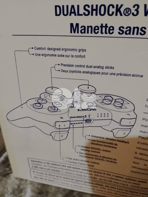 مسكة للبيع PS3 عدد 2 بعدون جديد بس بدون بطارية سعر واحدي 10$ 8