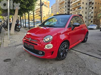 Fiat 500 Cabriolet 2018 Gharghour Full service at gharghour