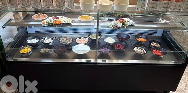 display fridge براد واجهة