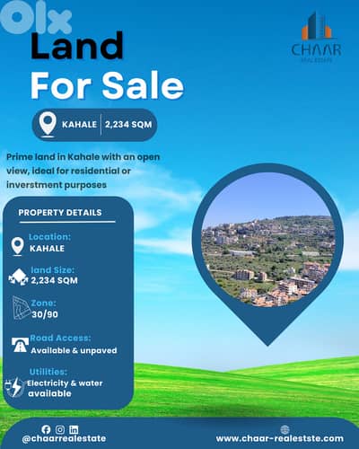 Land For Sale In Kahaleh - #R3154