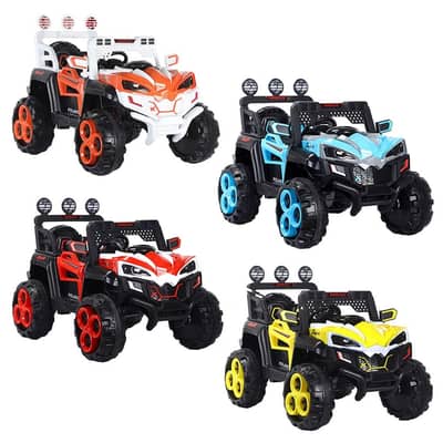 Off-Road 4x4 High RideOn Car with 4 Wheels for Kids 12V-سيارة كهربائية