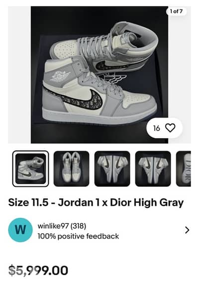 Dior x Air Jordan 1 High OG