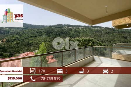 Qennabet Baabdat 170m2 | New | Mountain View | Classic Street | TCH