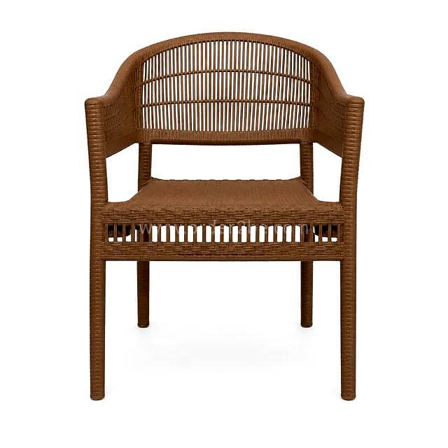Woven Outdoor Chair — Weather-Resistant Rattan Style 3