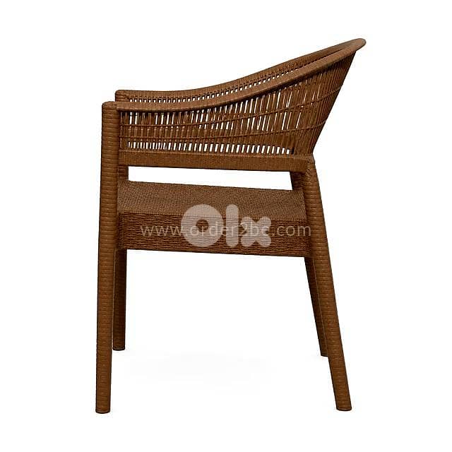 Woven Outdoor Chair — Weather-Resistant Rattan Style 4