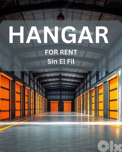 RAO26-5092 Hangar for Rent – Sin El Fil | 700 m²