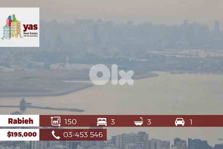 Rabieh 150m2 | Brand New | Open Sea | Prime Location | OH