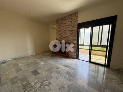 Apartment + Roof for sale in Ajaltoun شقة + روف للبيع في عجلتون