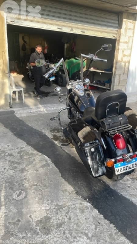 Honda shadow 750cc 1
