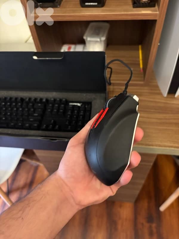 Hyperx keyboard+mouse+moused pad 3