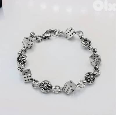 Chrome Heart Dice Bracelet
