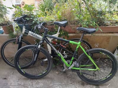 2 Mountain Bikes both @ 240$