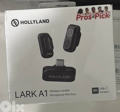 Hollyland Lark A1 Wireless Lavalier Microphone Mini Duo Usb-c