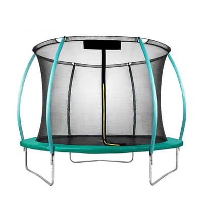 Pumpkin-Shaped Trampoline for Kids Outdoor Fun 305 cm - ترامبولين