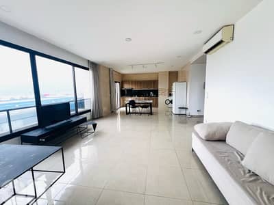 Mar Mkhayel Fully Furnished 120m2 Seaview Balconies Pkg Concierge