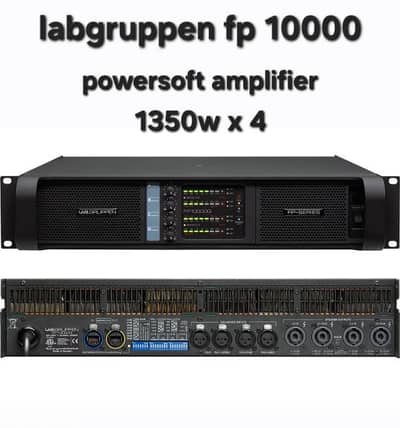 labgruppen fp1000 digital amplifier 4ch