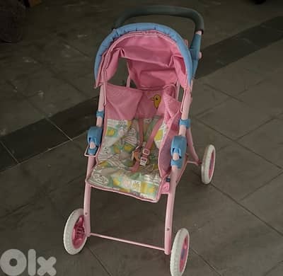 Doll trolley.