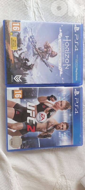 Horizon zero dawn and ufc 2 16$