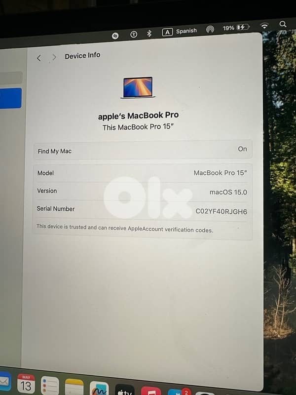 MacBook Pro 2018 4