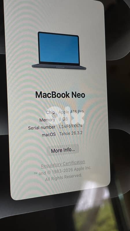 MacBook Neo 4