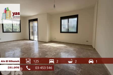 Ain El Rihaneh 125m2 | Renovated | Prime Location | Quiet Area | EL