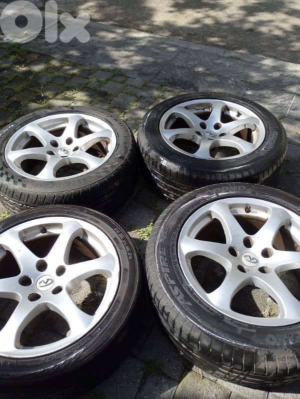 ٥ جنوطه و ٥ دواليب وقطع ب ٦٠٠٠ دولار اليوم ب 150$ 1