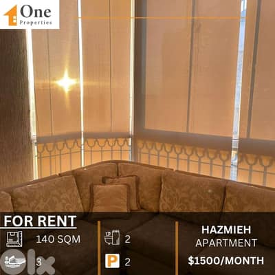 APARTMENT FOR RENT IN MAR TAKLA HAZMIEH