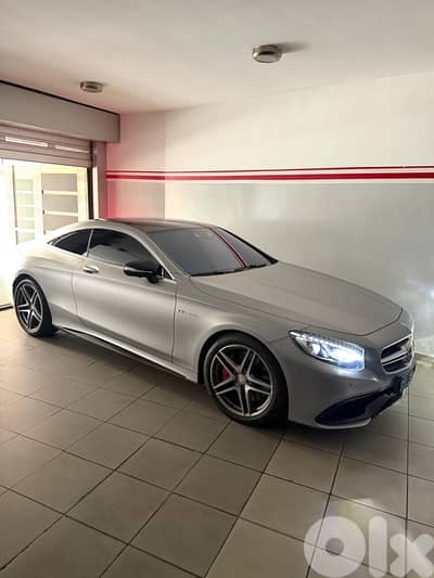 MERCEDES S 63 COUPE 2015 EDITION 1 - DESIGNO MAGNO PAINT