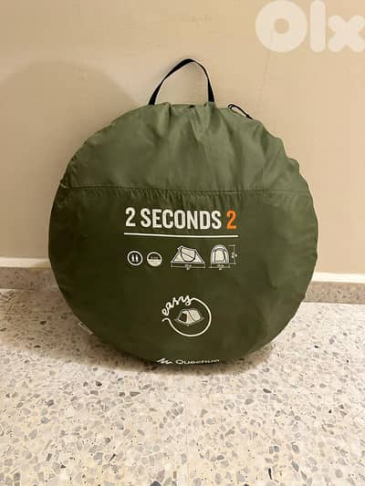 Quechua 2 person 2 second easy tent