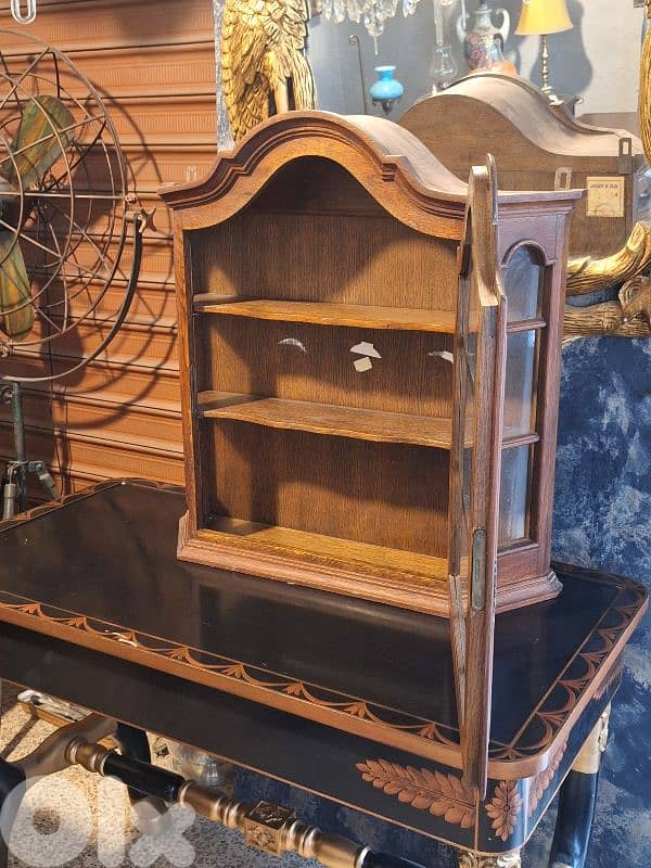 solid wood antique pharmacy 4