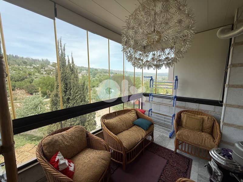 1 bedroom chalet+mountain view 4sale in Faytroun - شاليه في فيطرون 2