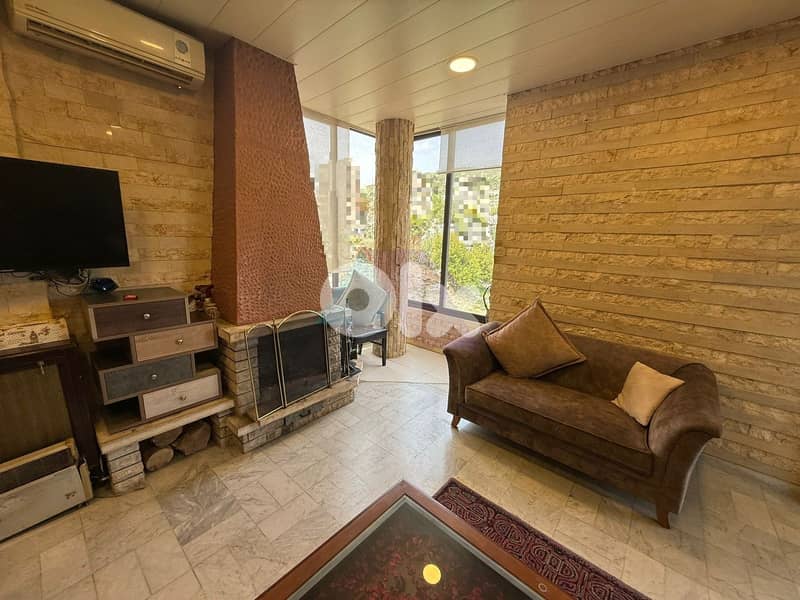 1 bedroom chalet+mountain view 4sale in Faytroun - شاليه في فيطرون 3