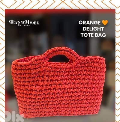 Delight Crocheted Tote Bag
