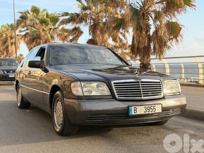 Mercedes-Benz S-Class 1993 S500 1993 super clean car balck/black